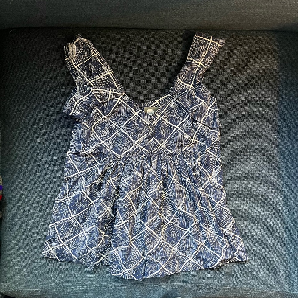 Navy Women's Anthro Top